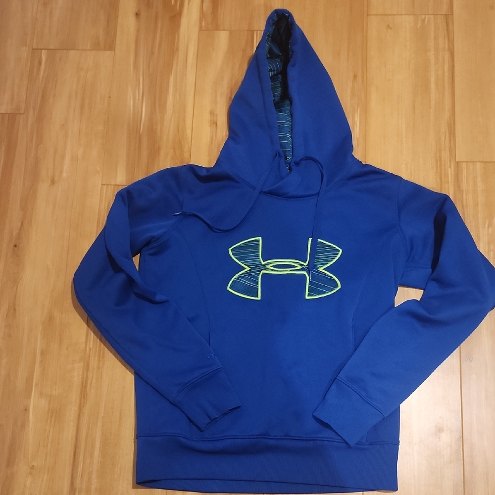 Blue Hoodie with Logo